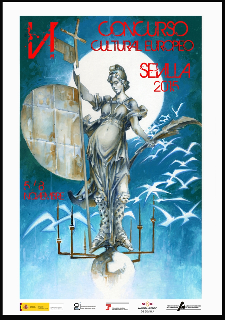 Cartel del Certamen Cultural que tuvo lugar en Sevilla 2015